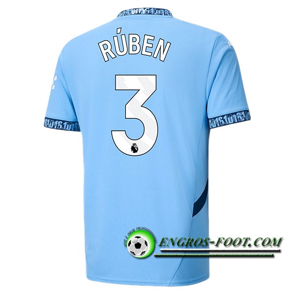 Maglie Calcio Manchester City (RÚBEN #3) 2024/2025 Prima