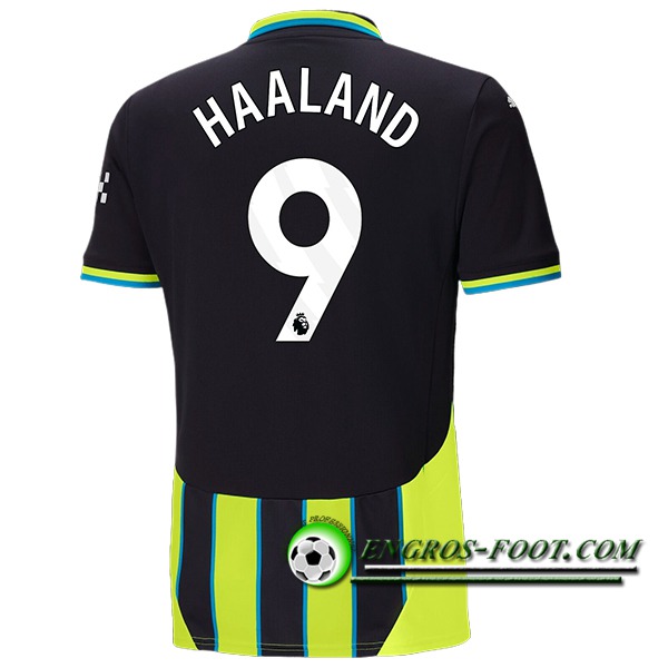 Maglie Calcio Manchester City (HAALAND #9) 2024/2025 Seconda