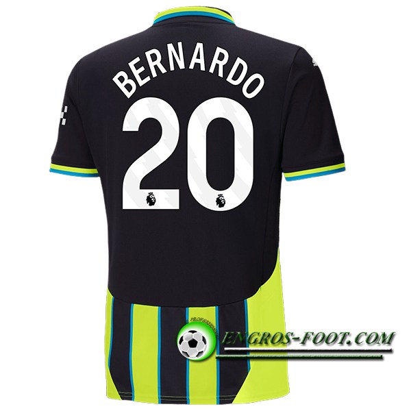 Maglie Calcio Manchester City (BERNARDO #20) 2024/2025 Seconda