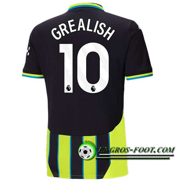 Maglie Calcio Manchester City (GREALISH #10) 2024/2025 Seconda