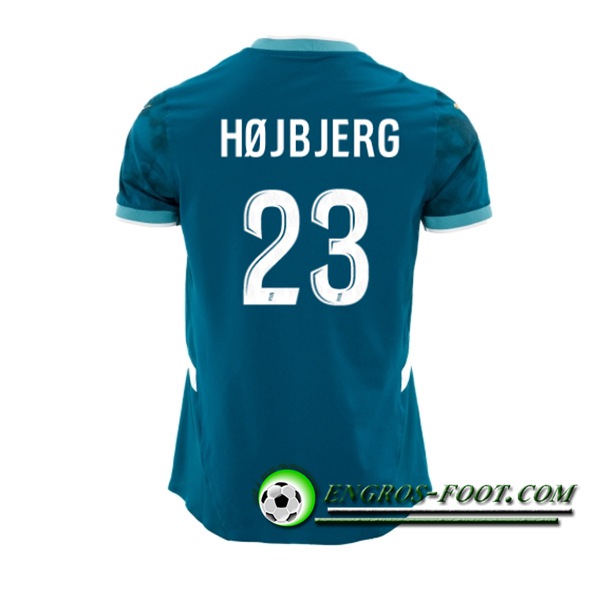 Maglie Calcio Marsiglia (HØJBJERG #23) 2024/2025 Seconda