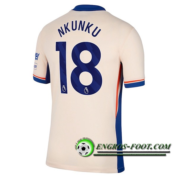 Maglie Calcio Chelsea (NKUNKU #18) 2024/2025 Seconda