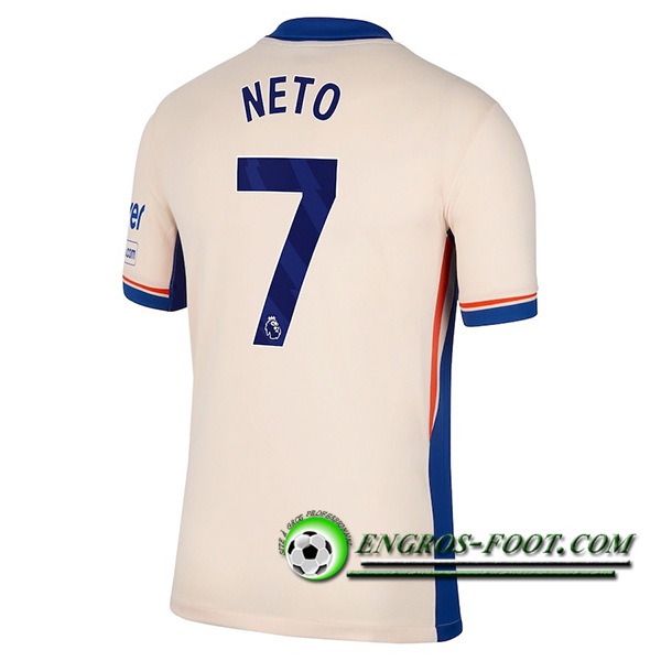 Maglie Calcio Chelsea (NETO #7) 2024/2025 Seconda