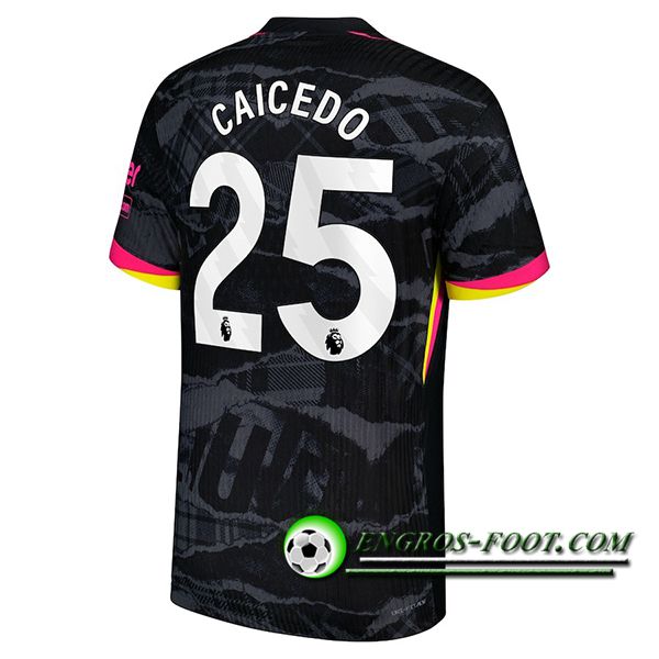 Maglie Calcio Chelsea (CAICEDO #25) 2024/2025 Terza