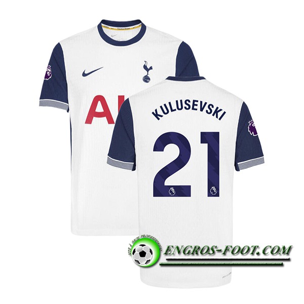 Maglie Calcio Tottenham Hotspur (KULUSEVSKI #21) 2024/2025 Prima