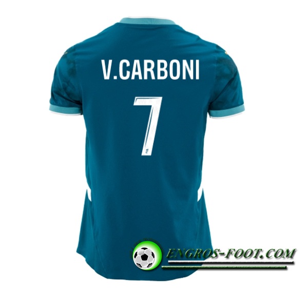 Maglie Calcio Marsiglia (V.CARBONI #7) 2024/2025 Seconda