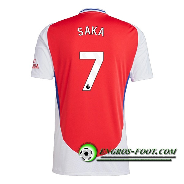 Maglie Calcio Arsenal (SAKA #7) 2024/2025 Prima