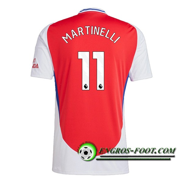 Maglie Calcio Arsenal (MARTINELLI #11) 2024/2025 Prima