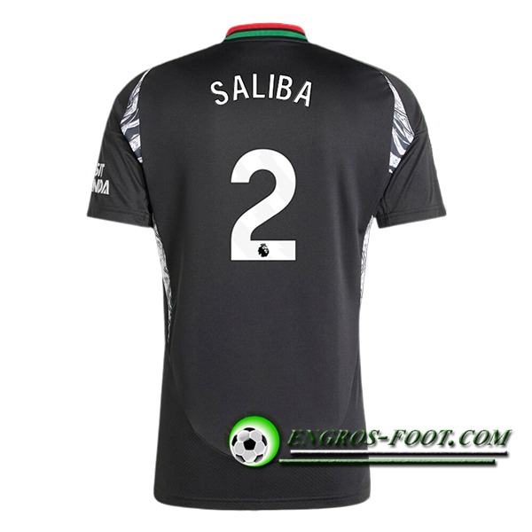 Maglie Calcio Arsenal (SALIBA #2) 2024/2025 Seconda