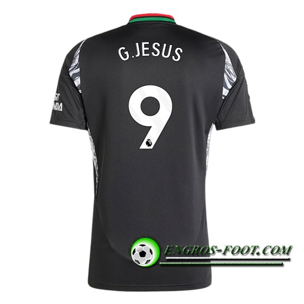 Maglie Calcio Arsenal (G.JESUS #9) 2024/2025 Seconda