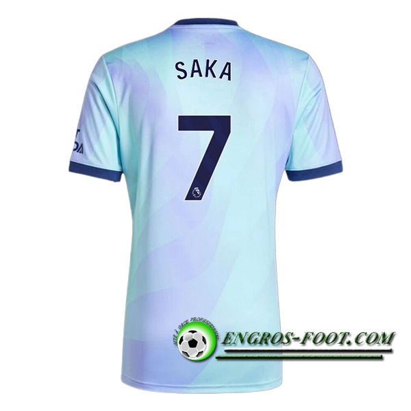 Maglie Calcio Arsenal (SAKA #7) 2024/2025 Terza