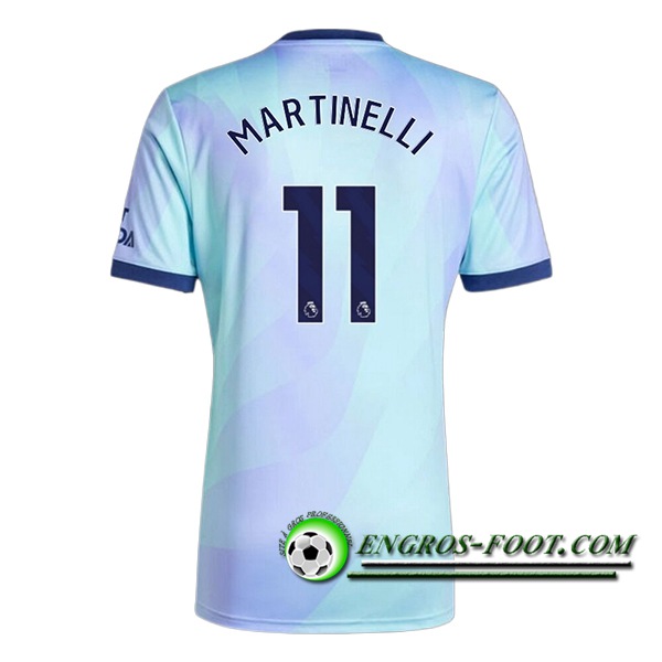 Maglie Calcio Arsenal (MARTINELLI #11) 2024/2025 Terza