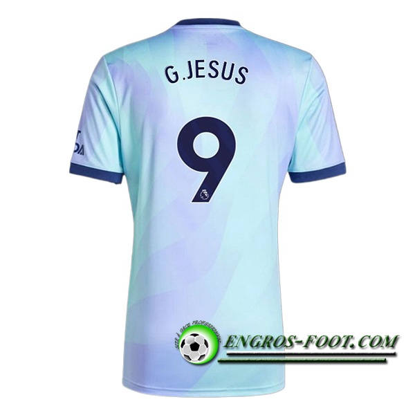 Maglie Calcio Arsenal (G.JESUS #9) 2024/2025 Terza