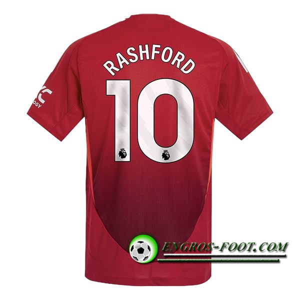 Maglie Calcio Manchester United (RASHFORD #10) 2024/2025 Prima