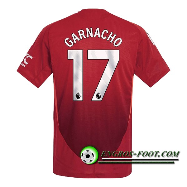 Maglie Calcio Manchester United (GARNACHO #17) 2024/2025 Prima