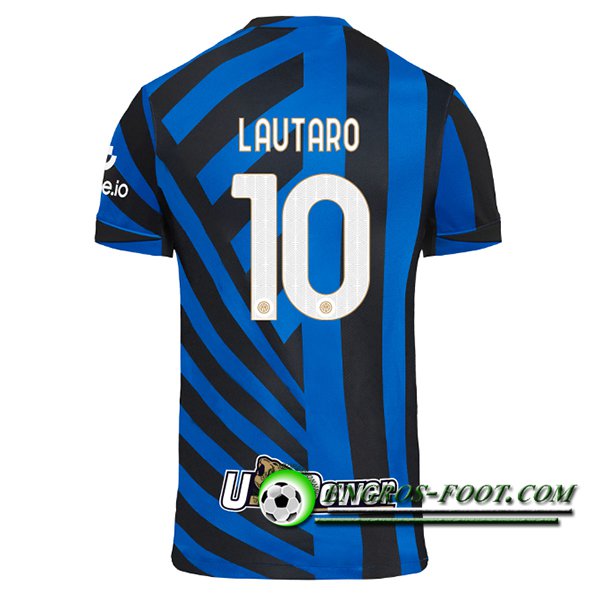 Maglie Calcio Inter Milan (LAUTARO #10) 2024/2025 Prima