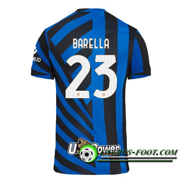 Maglie Calcio Inter Milan (BARELLA #23) 2024/2025 Prima