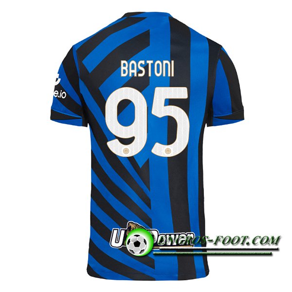 Maglie Calcio Inter Milan (BASTONI #95) 2024/2025 Prima