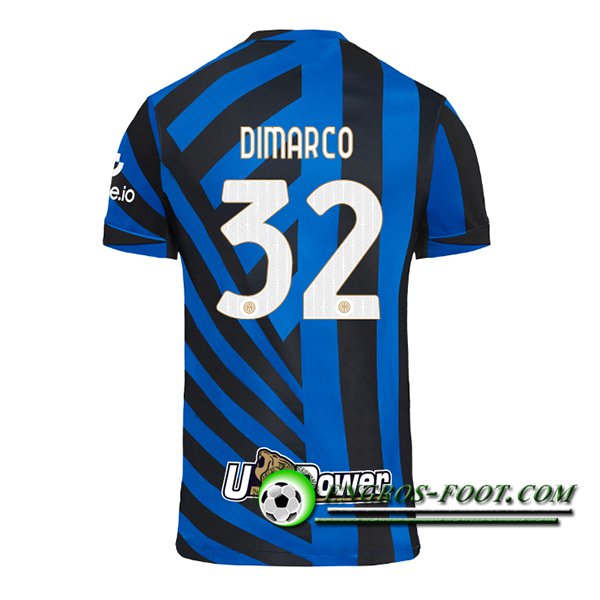 Maglie Calcio Inter Milan (DIMARCO #32) 2024/2025 Prima