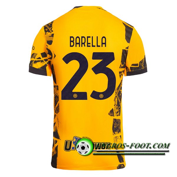 Maglie Calcio Inter Milan (BARELLA #23) 2024/2025 Terza