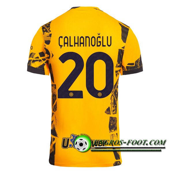 Maglie Calcio Inter Milan (CALHANOGLU #20) 2024/2025 Terza