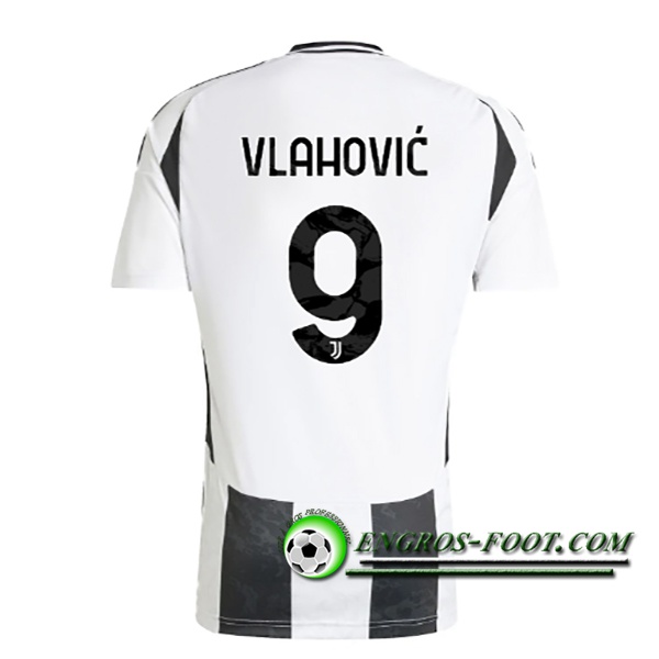 Maglie Calcio Juventus (VLAHOVIC #9) 2024/2025 Prima