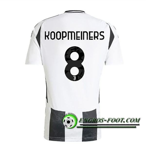 Maglie Calcio Juventus (KOOPMEINERS #8) 2024/2025 Prima