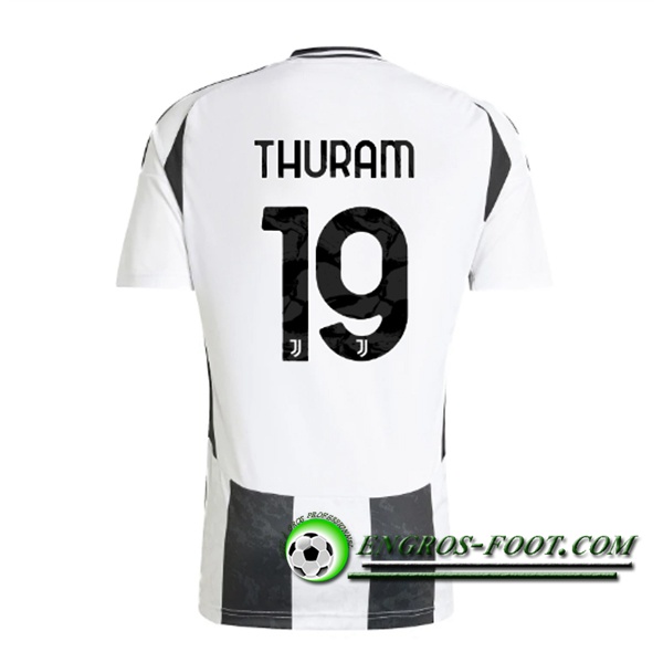 Maglie Calcio Juventus (THURAM #19) 2024/2025 Prima