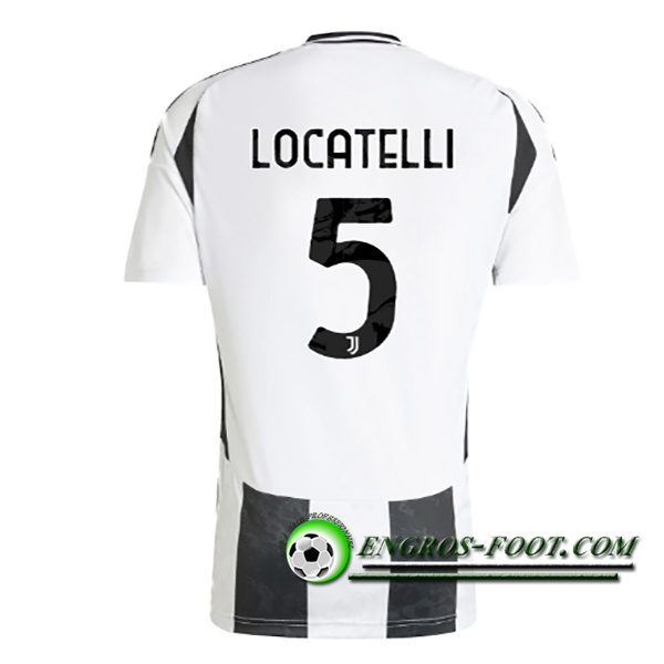 Maglie Calcio Juventus (LOCATELLI #5) 2024/2025 Prima