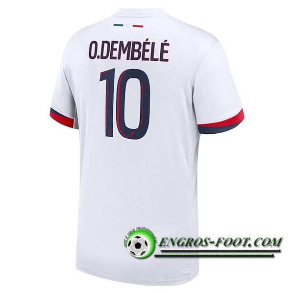 Maglie Calcio PSG (O.DEMBÉLÉ #10) 2024/2025 Seconda