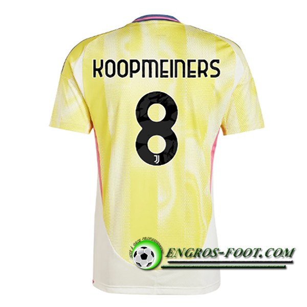 Maglie Calcio Juventus (KOOPMEINERS #8) 2024/2025 Seconda