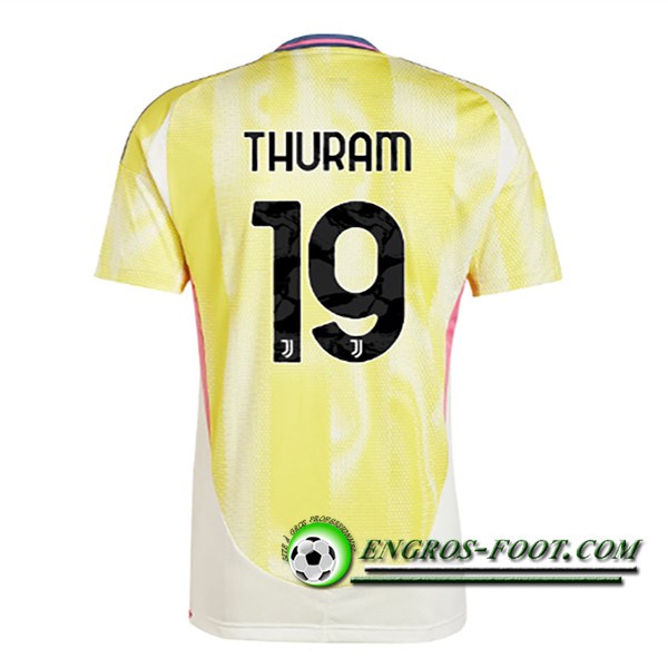 Maglie Calcio Juventus (THURAM #19) 2024/2025 Seconda