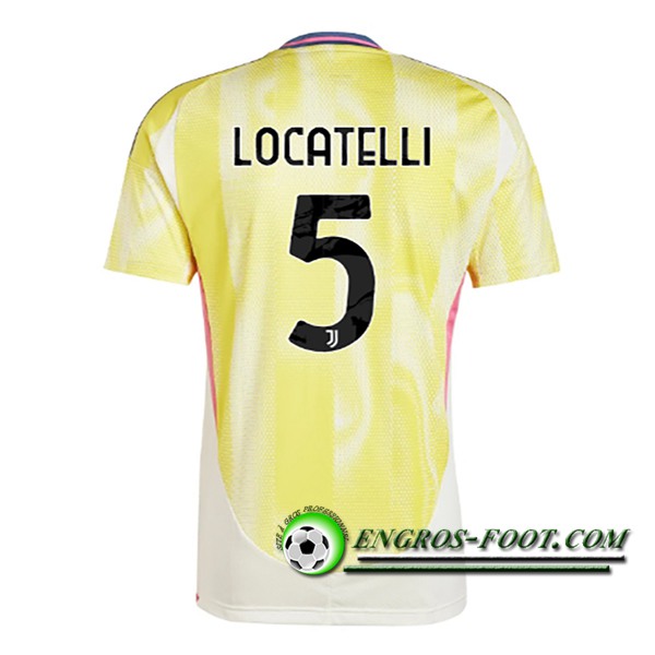 Maglie Calcio Juventus (LOCATELLI #5) 2024/2025 Seconda