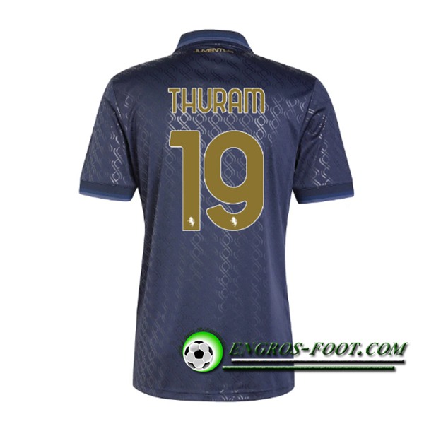 Maglie Calcio Juventus (THURAM #19) 2024/2025 Terza