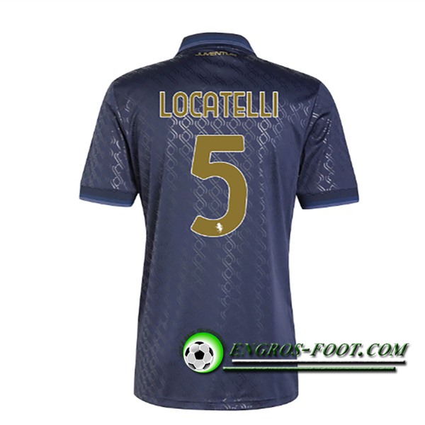 Maglie Calcio Juventus (LOCATELLI #5) 2024/2025 Terza