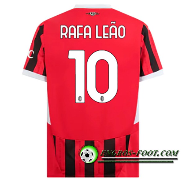 Maglie Calcio AC Milan (RAFAEL LEÃO #10) 2024/2025 Prima