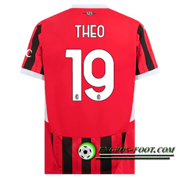 Maglie Calcio AC Milan (THEO #19) 2024/2025 Prima