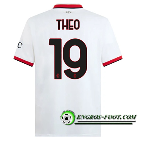 Maglie Calcio AC Milan (THEO #19) 2024/2025 Seconda