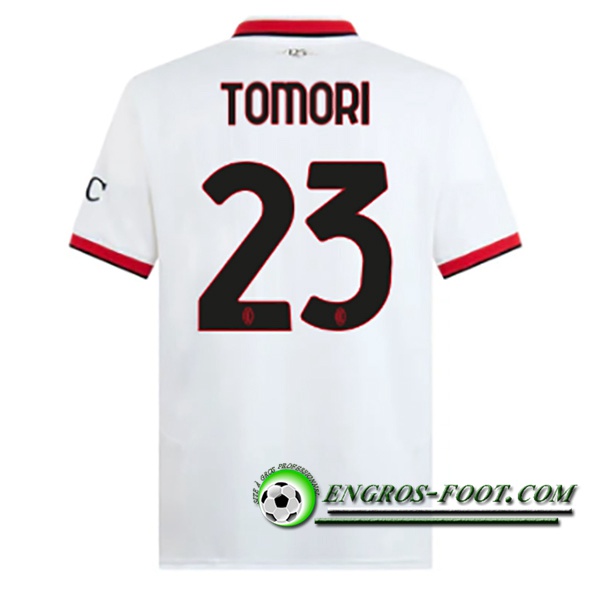 Maglie Calcio AC Milan (TOMORI #23) 2024/2025 Seconda