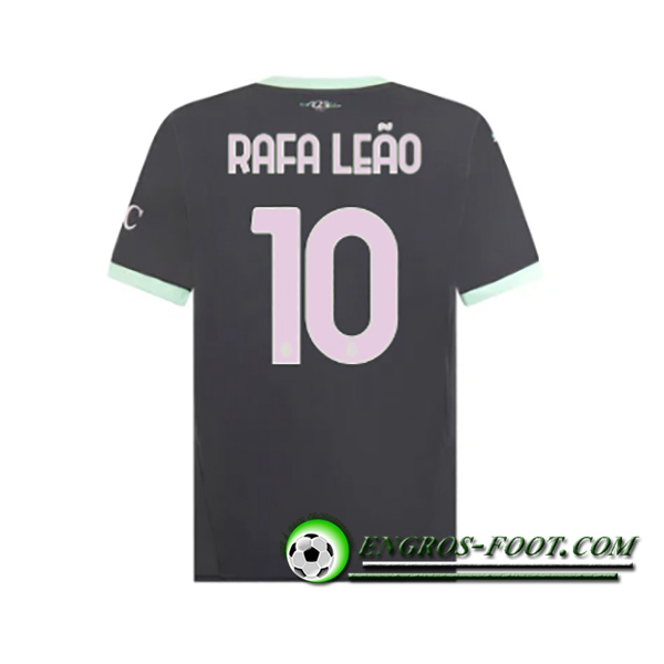 Maglie Calcio AC Milan (RAFAEL LEÃO #10) 2024/2025 Terza