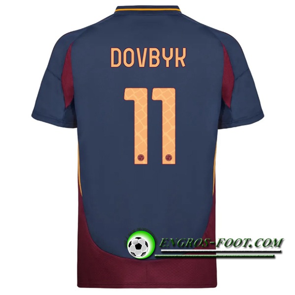 Maglie Calcio AS Roma (DOVBYK #11) 2024/2025 Terza