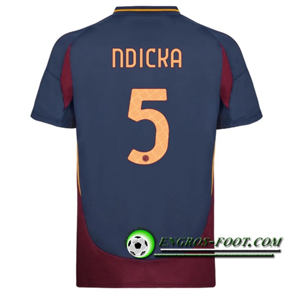 Maglie Calcio AS Roma (NDICKA #5) 2024/2025 Terza