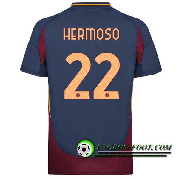 Maglie Calcio AS Roma (HERMOSO #22) 2024/2025 Terza