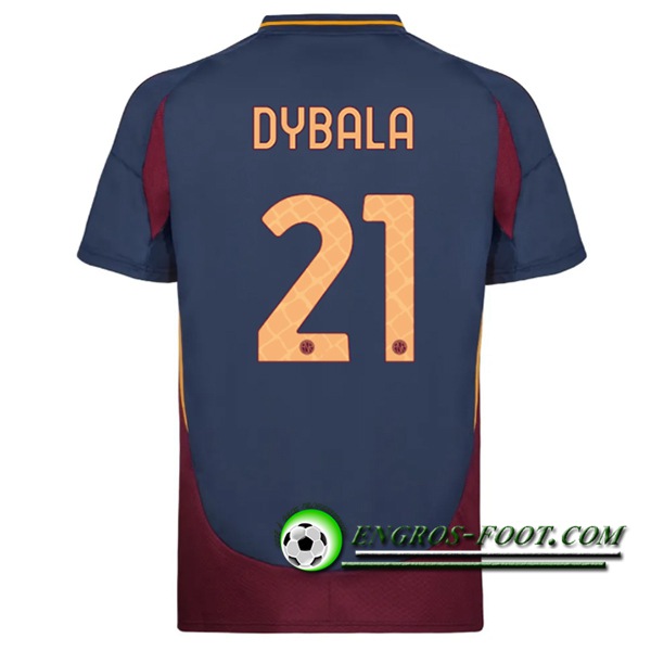 Maglie Calcio AS Roma (DYBALA #21) 2024/2025 Terza