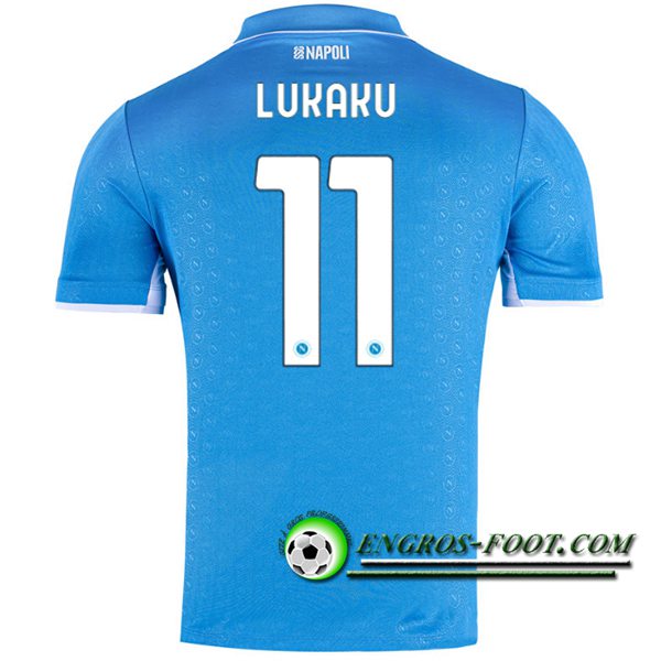 Maglie Calcio SSC Napoli (LUKAKU #11) 2024/2025 Prima