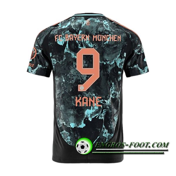 Maglie Calcio Bayern Monaco (KANE #9) 2024/2025 Seconda