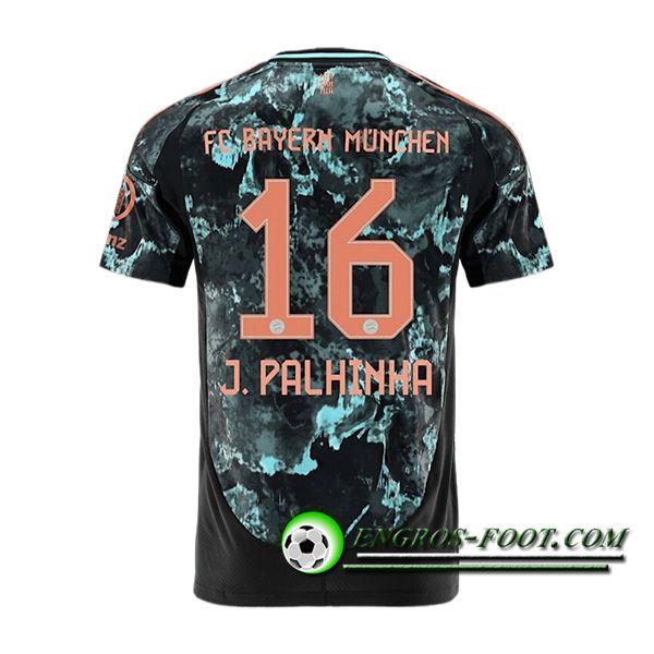 Maglie Calcio Bayern Monaco (J.PALHINHA #16) 2024/2025 Seconda