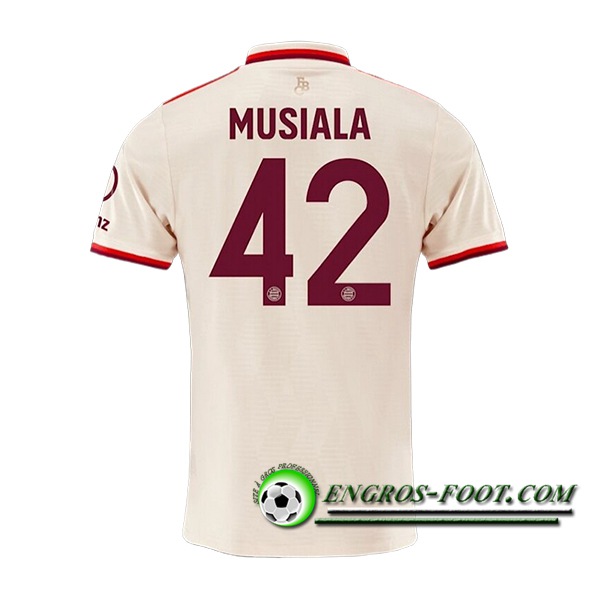 Maglie Calcio Bayern Monaco (MUSIALA #42) 2024/2025 Champions League