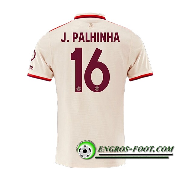 Maglie Calcio Bayern Monaco (J.PALHINHA #16) 2024/2025 Champions League