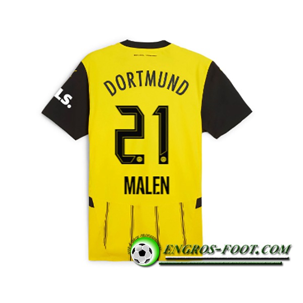 Maglie Calcio Dortmund BVB (MALEN #21) 2024/2025 Prima